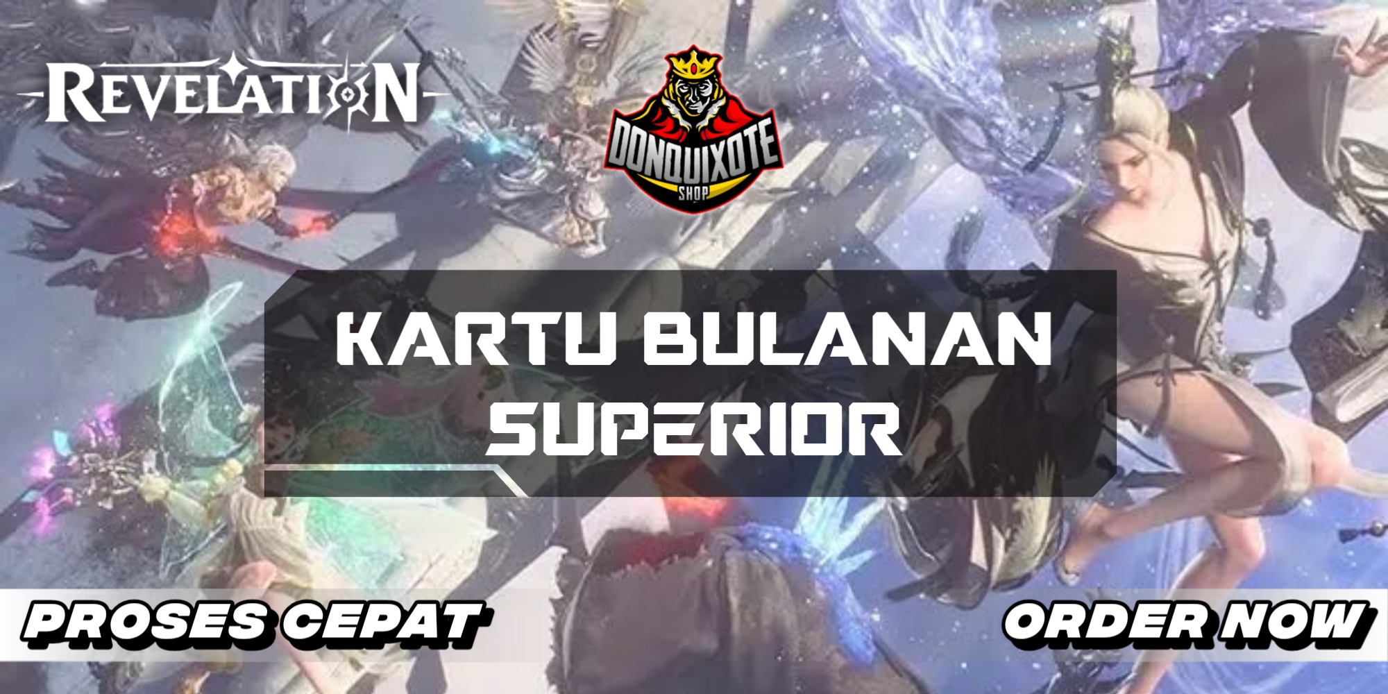 Jual Monthly Card (Premium) Revelation Mobile Donquixoteshop | VCGamers