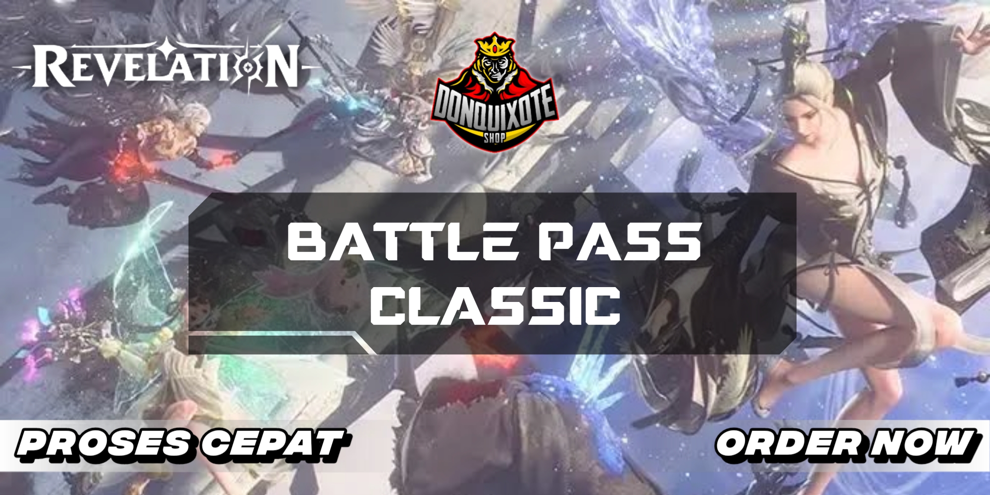 Jual Battle Pass Revelation Mobile Donquixoteshop | VCGamers