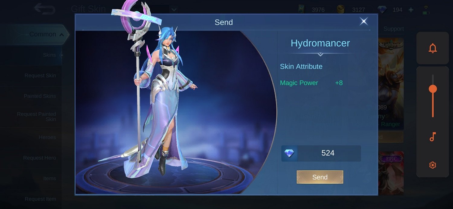 Jual Kadita MPL Hydromancer Mobile Legends KALBAR GAME STORE | VCGamers