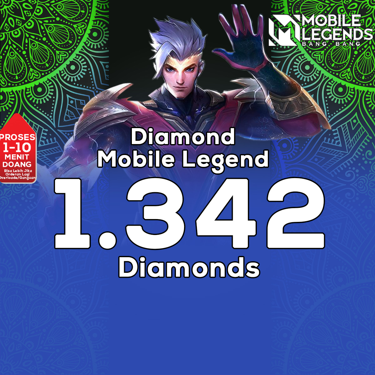 Jual 1342 Diamonds Mobile Legends 212 SHOPE | VCGamers