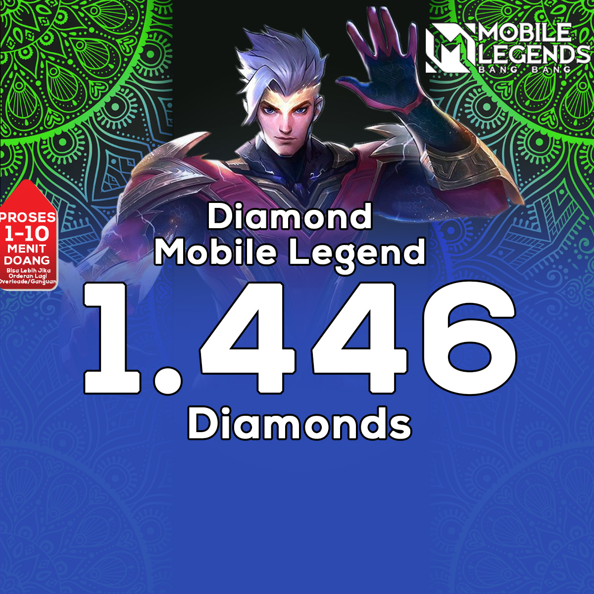 Jual 1446 Diamonds Mobile Legends 212 SHOPE | VCGamers