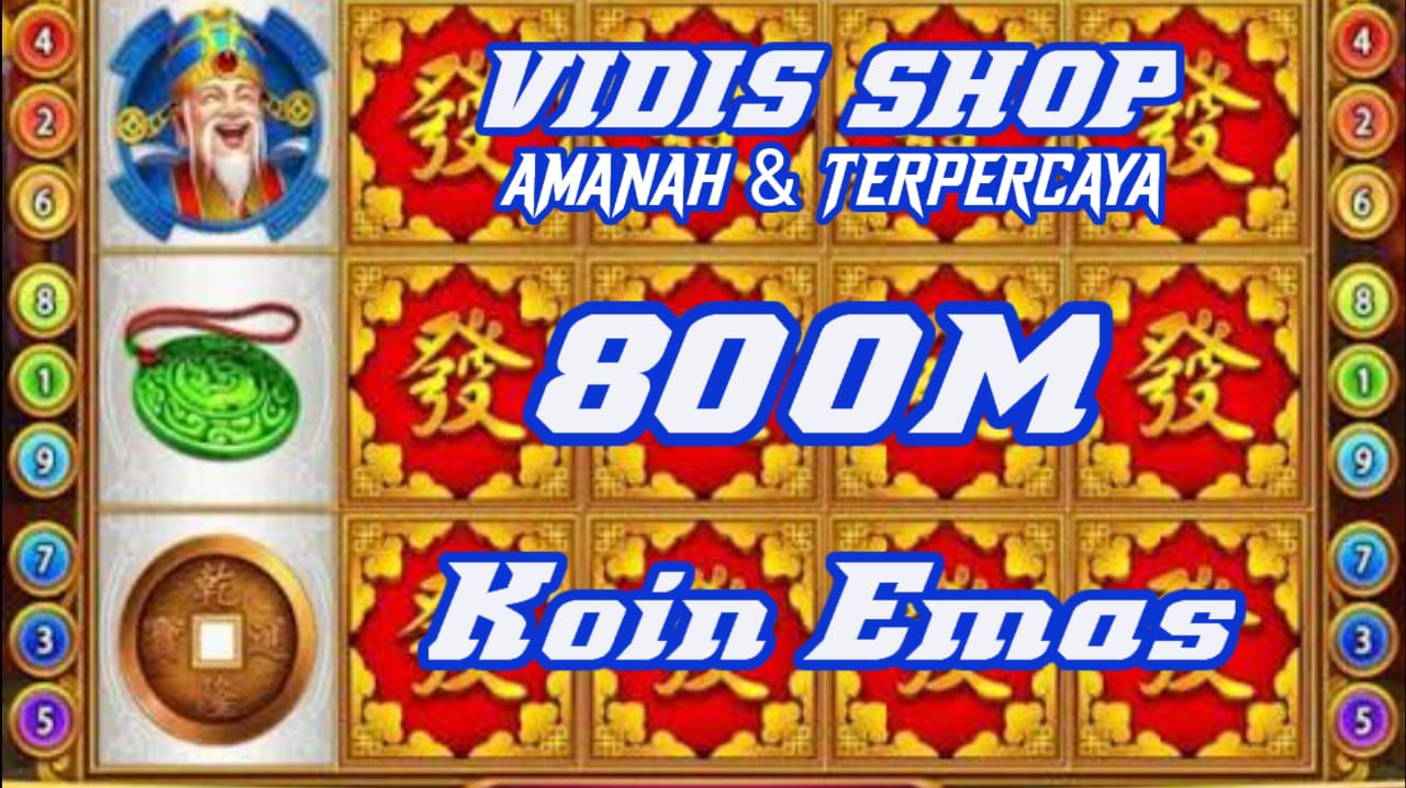 Jual 800M Koin Emas-D Higgs Games Island VIDIS SHOP | VCGamers