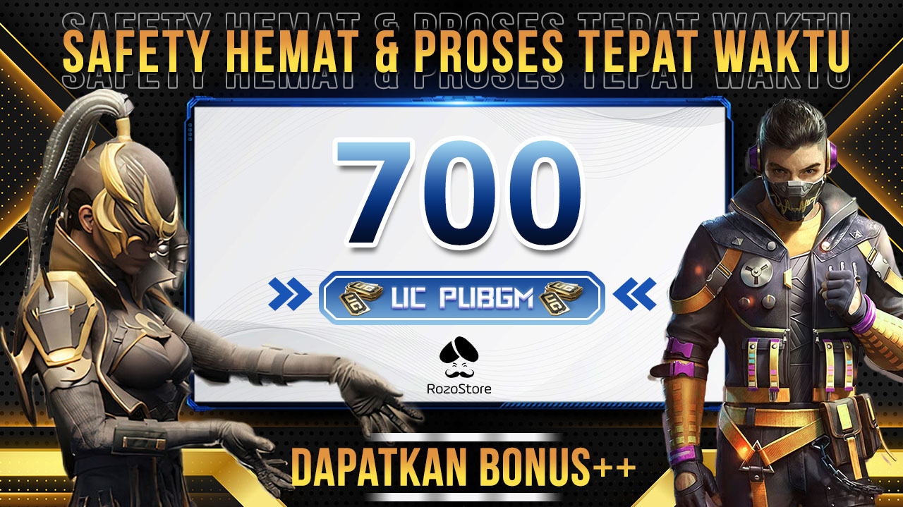 Jual 700 UC PUBG Mobile RozoStore | VCGamers