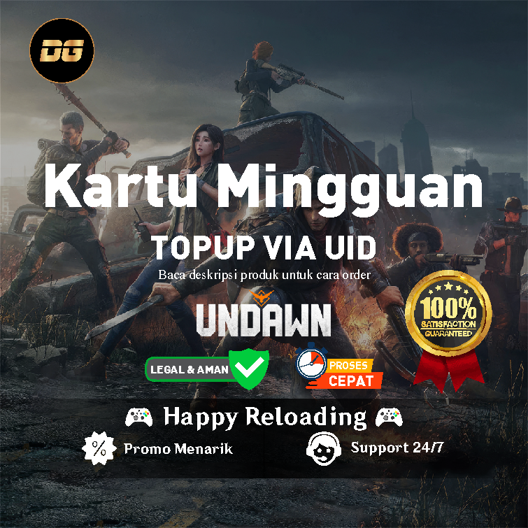 Jual Kartu Mingguan Undawn degamingstore | VCGamers