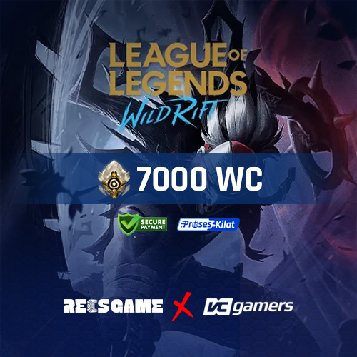 Jual 7000 Wild Cores League of Legends Wild Rift Recs Game | VCGamers