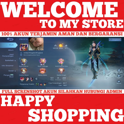 Jual SKIN 284 / 2 LEG / 3 CC / DLL Mobile Legends JujutsuKaisen | VCGamers