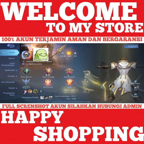 Jual SKIN 332 / 2 LEG / 2 CC / DLL Mobile Legends JujutsuKaisen | VCGamers