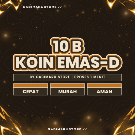 Jual 10B Koin Emas-D Higgs Games Island Gabimaru store | VCGamers