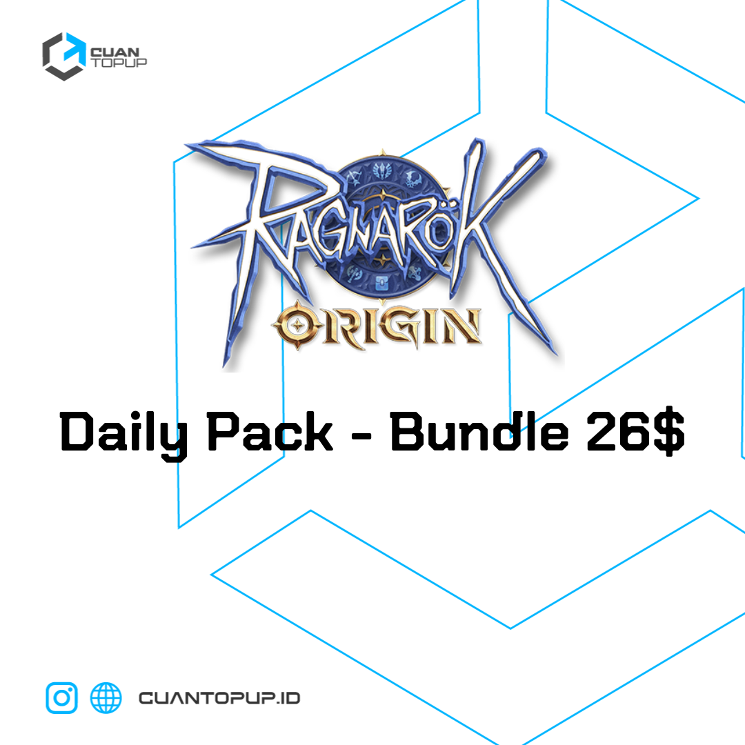 Jual Daily Pack - Bundle 26$ Ragnarok Origin Global (Link) CUANTOPUP.ID | VCGamers