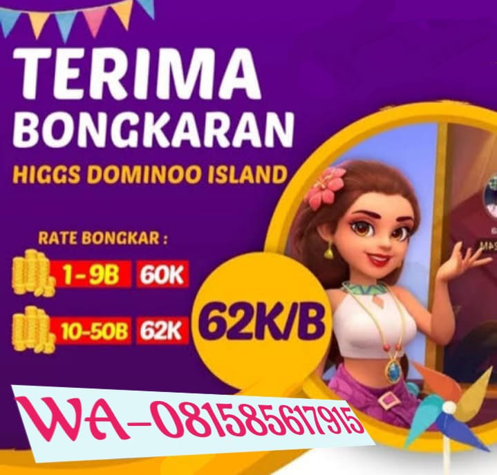 Jual Hanya Terima Bongkaran Chip Higgs Domino Island Higgs Domino Khusus Bongkaran Vcgamers