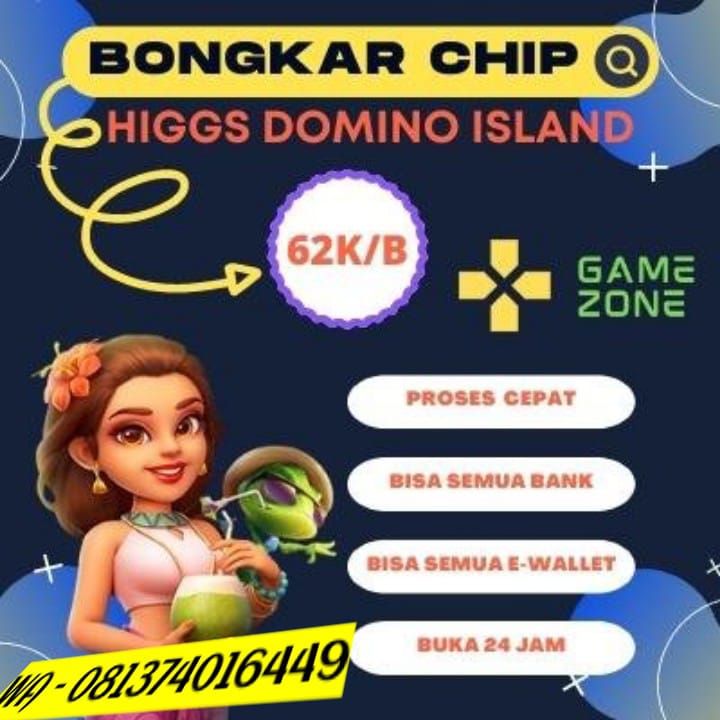 Jual PRODUK KHUSUS BONGKARAN CHIP HIGGS DOMINO ISLAND Higgs Games Island Joker05 | VCGamers