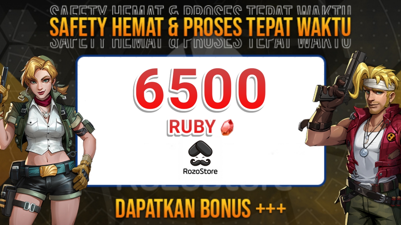 Jual 6500 Ruby Metal Slug Awakening RozoStore | VCGamers