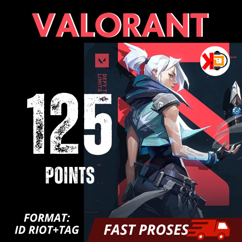 Jual 125 Points Valorant KD STORE | VCGamers