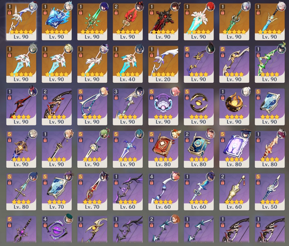 Jual Akun Genshin Impact END GAME Server ASIA Genshin Impact HypePea | VCGamers