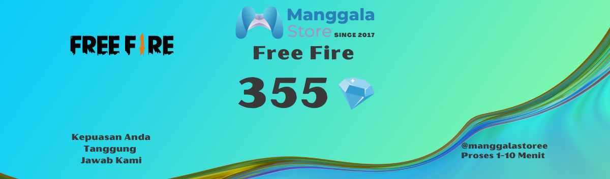 Jual 355 Diamonds Free Fire Manggala Storee | VCGamers