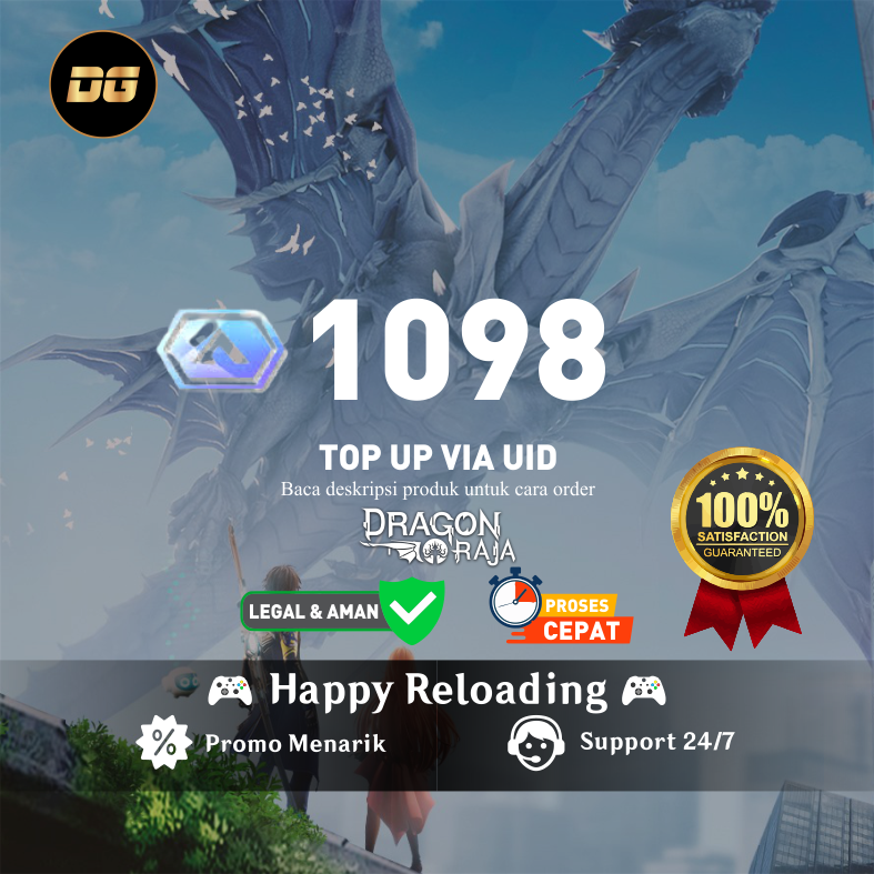 Jual 1097 Coupons Dragon Raja degamingstore | VCGamers