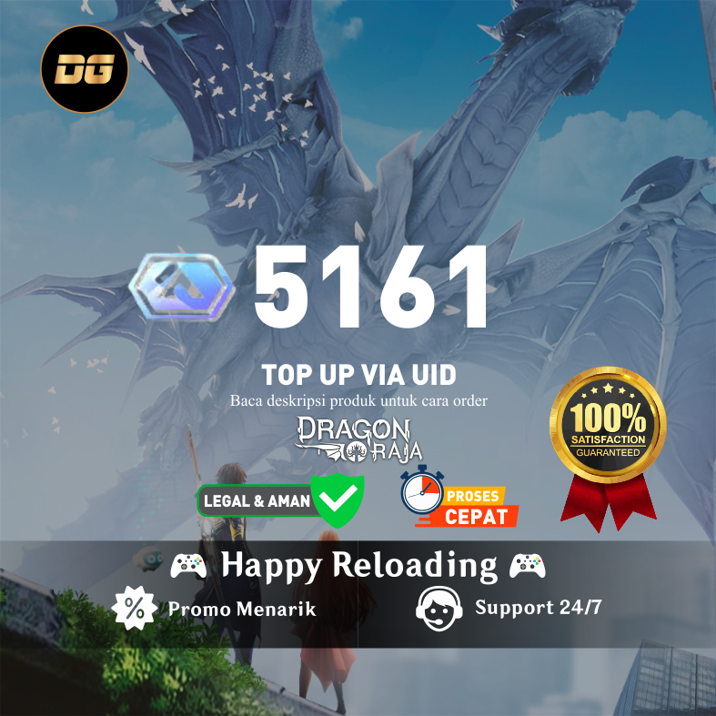 Jual 5161 Coupons Dragon Raja degamingstore | VCGamers