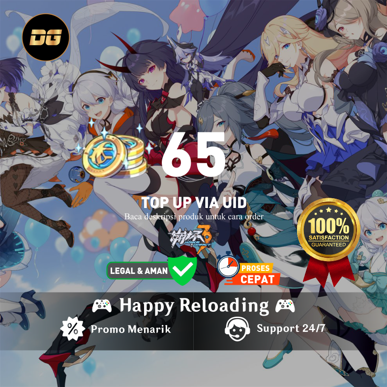 Jual 65 B-Chips Honkai Impact 3 degamingstore | VCGamers