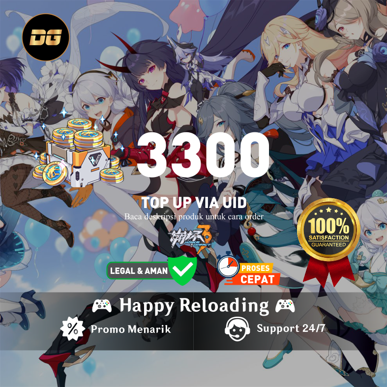 Jual 3300  B-Chips Honkai Impact 3 degamingstore | VCGamers