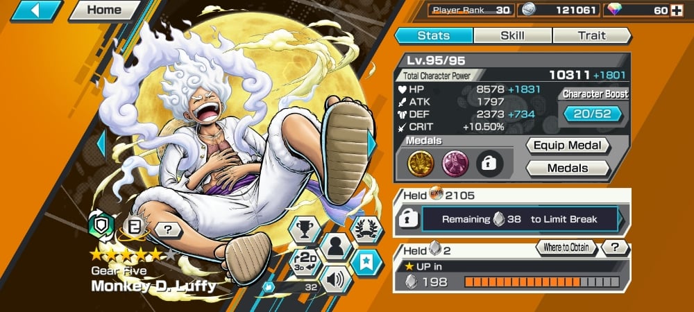 Jual Zoro Max ft BB & Nika One Piece Bounty Rush Zexed_Mart | VCGamers