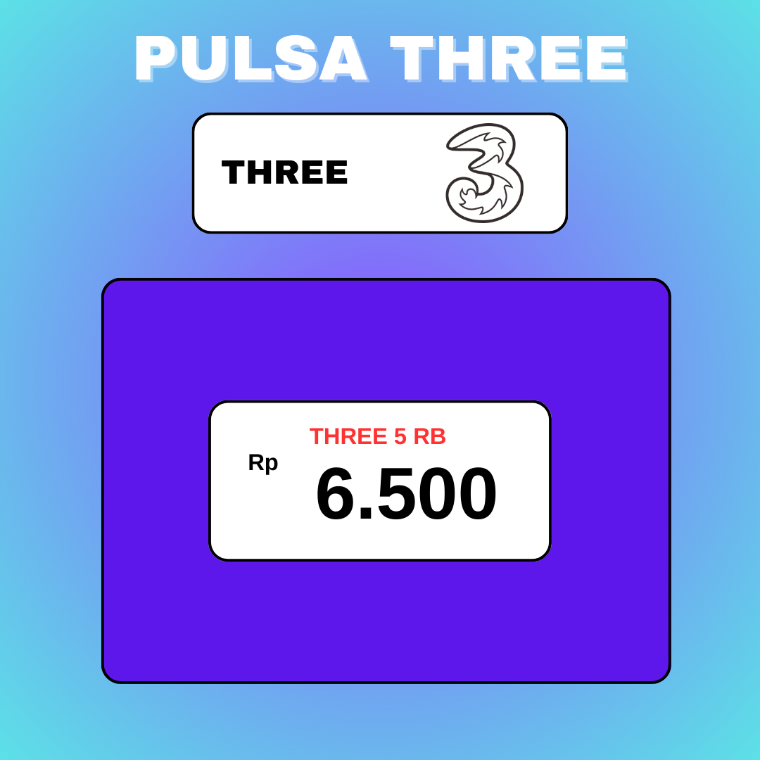 Jual Pulsa Reguler 5.000 Tri Qotrun Store | VCGamers
