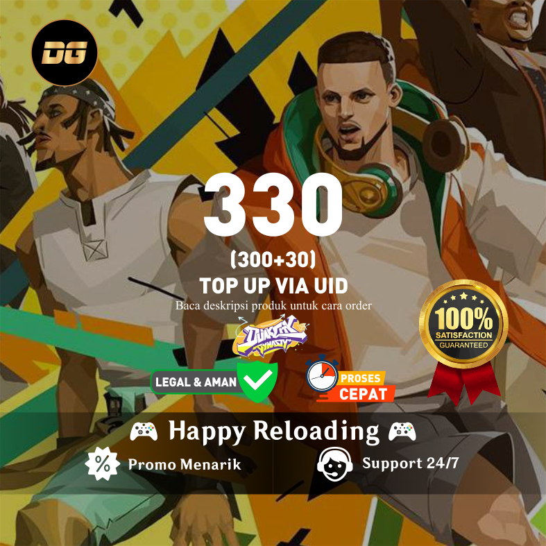 Jual 300 Tokens Dunk City Dynasty degamingstore | VCGamers