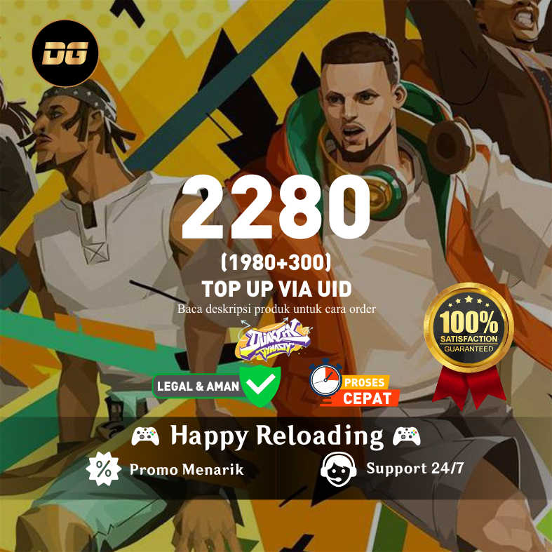 Jual 1.980 Tokens Dunk City Dynasty degamingstore | VCGamers