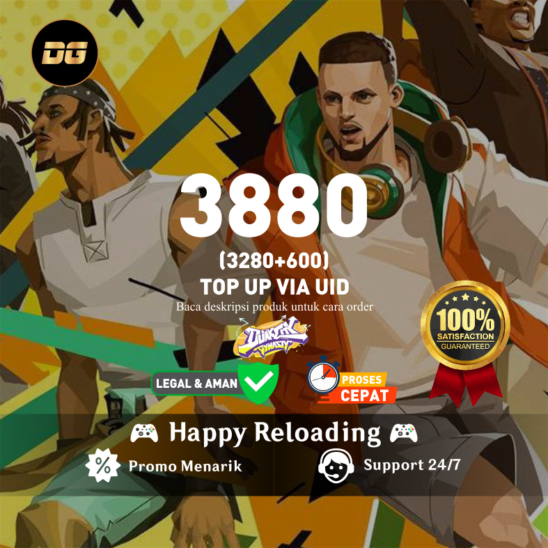 Jual 3.280 Tokens Dunk City Dynasty degamingstore | VCGamers
