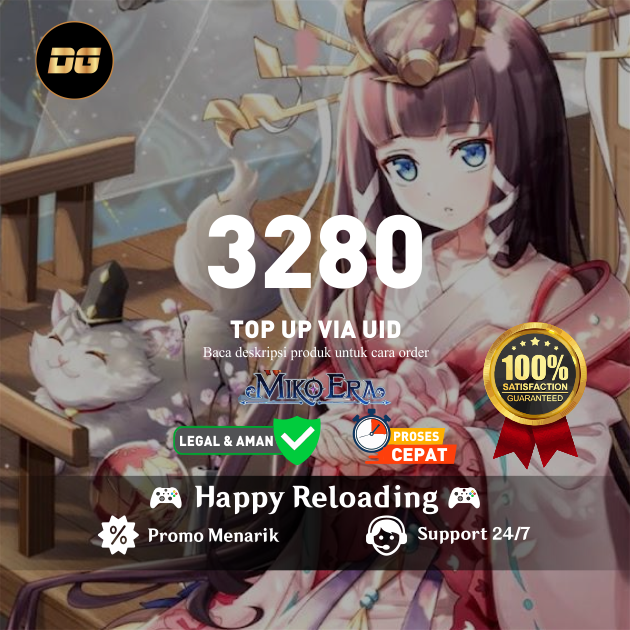 Jual 3280 Jade Miko Era Twelve Myths degamingstore | VCGamers