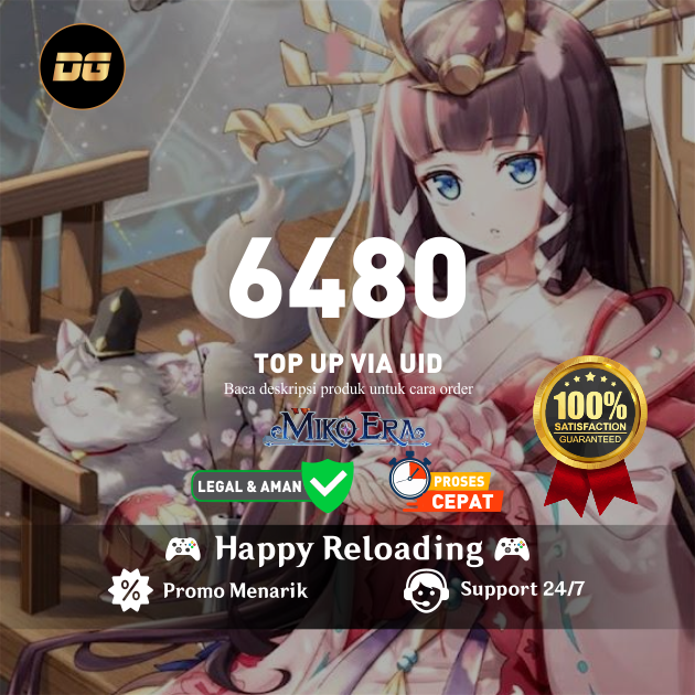 Jual 6480 Jade Miko Era Twelve Myths degamingstore | VCGamers