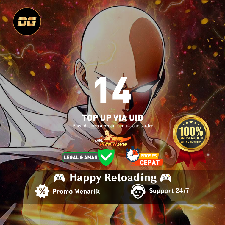 Jual 14 Coupons One Punch Man The Strongest degamingstore | VCGamers