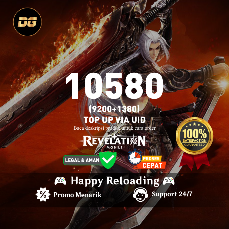 Jual 9200 + 1380 Divine Jade Revelation Mobile degamingstore | VCGamers