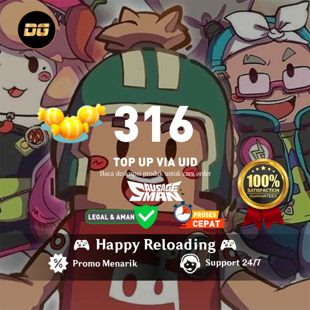 Jual 316 Candy Sausage Man degamingstore | VCGamers