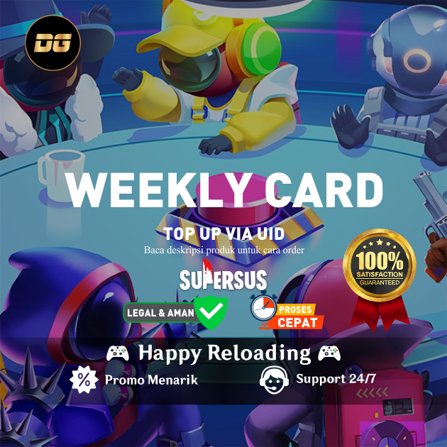 Jual Weekly Card Super Sus degamingstore | VCGamers