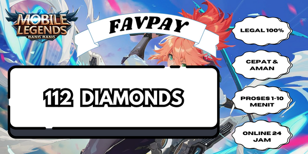 Jual 112 Diamonds Mobile Legends FAVPAY | VCGamers