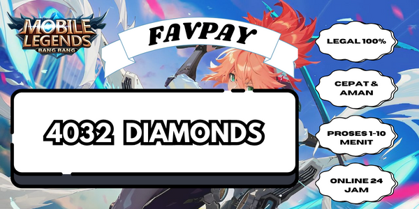 Jual 4032 Diamonds Mobile Legends FAVPAY | VCGamers