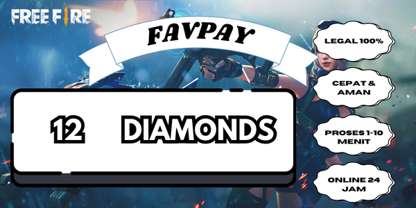 Jual 12 Diamonds Free Fire FAVPAY | VCGamers