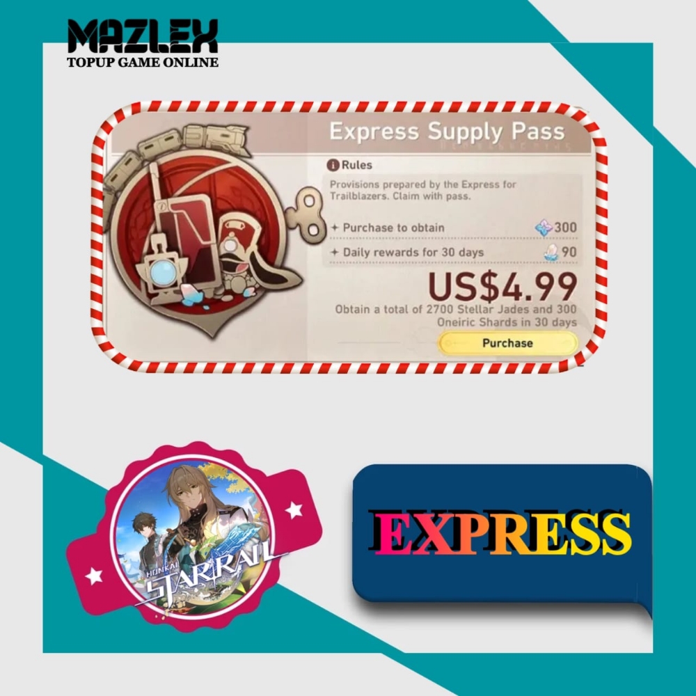 Jual Express Supply Pass Honkai Star Rail | VCGamers