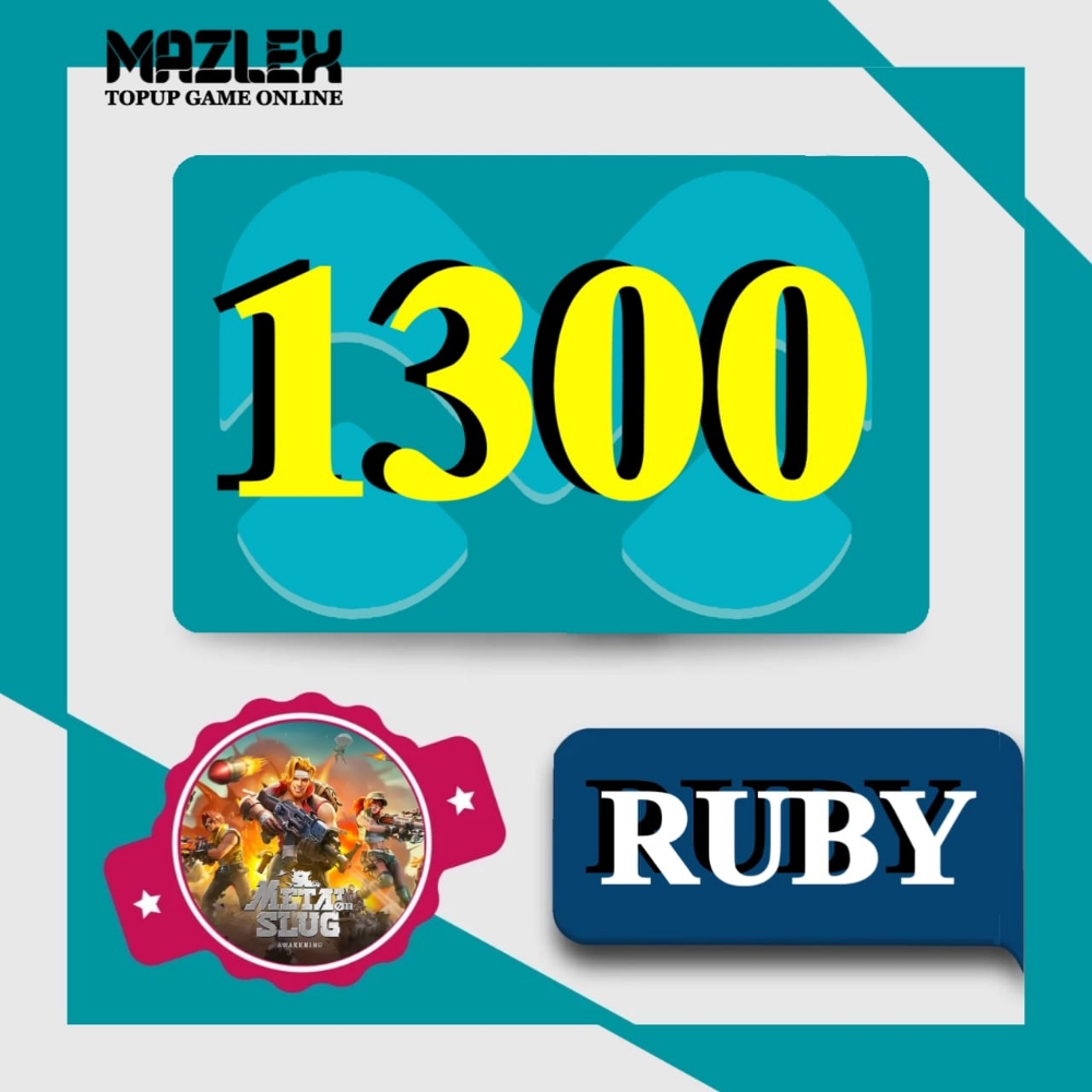 Jual 1300 Ruby Metal Slug Awakening Mazlex Store | VCGamers