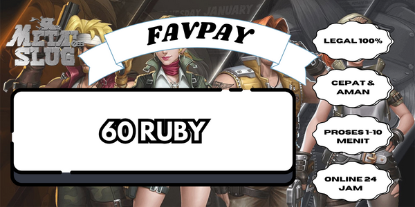 Jual 60 Ruby Metal Slug Awakening FAVPAY | VCGamers