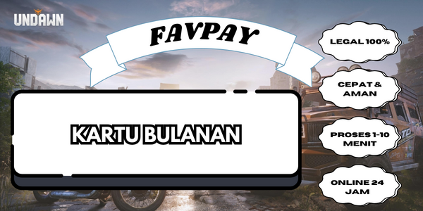 Jual Kartu Bulanan Undawn FAVPAY | VCGamers