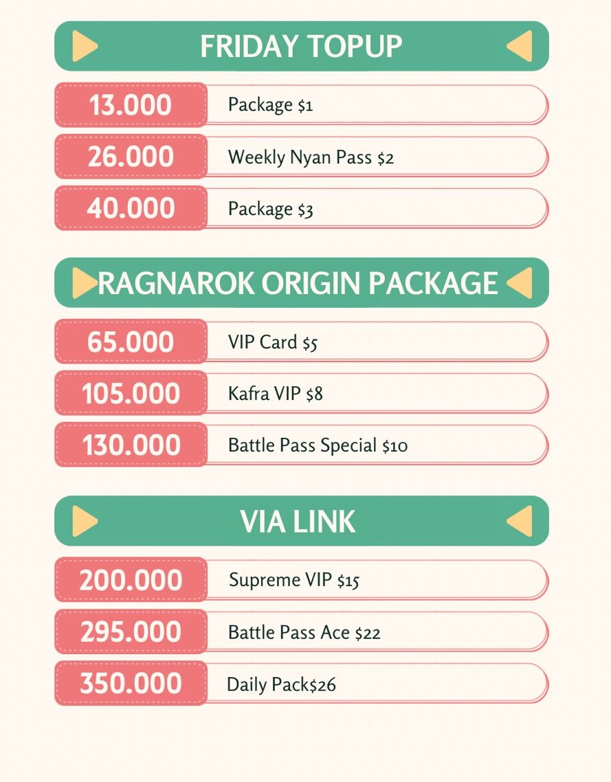 image-Package 1$ / 15K / 16K IDR