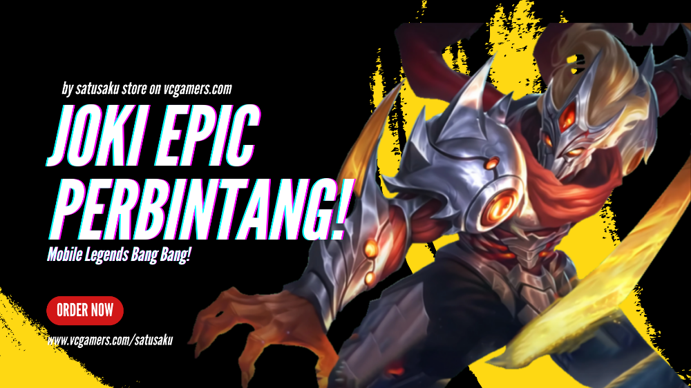 Jual Epic Perbintang Mobile Legends Vcgamers