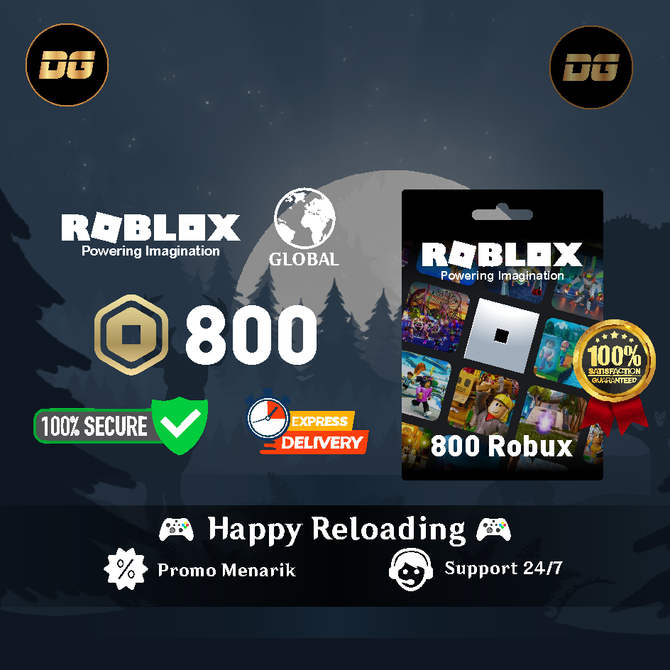 Jual 800 Robux Roblox degamingstore | VCGamers