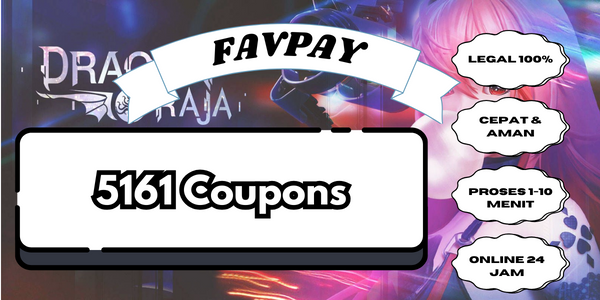 Jual 5086 Coupons Dragon Raja FAVPAY | VCGamers