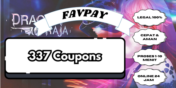 Jual 337 Coupons Dragon Raja FAVPAY | VCGamers