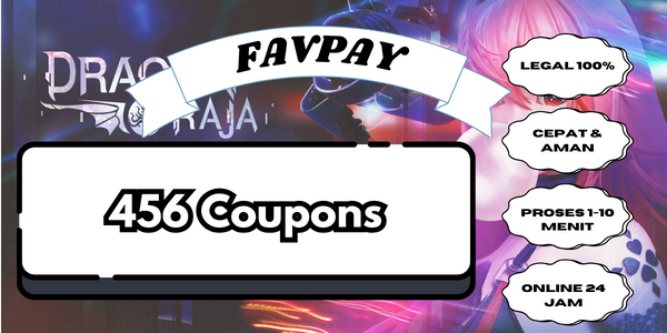 Jual 456 Coupons Dragon Raja FAVPAY | VCGamers