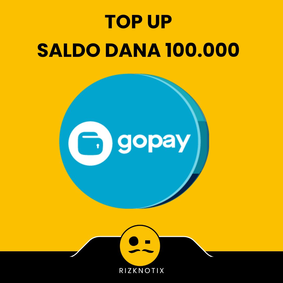 Jual Saldo Gopay 100.000 GoPay Rizknotix | VCGamers