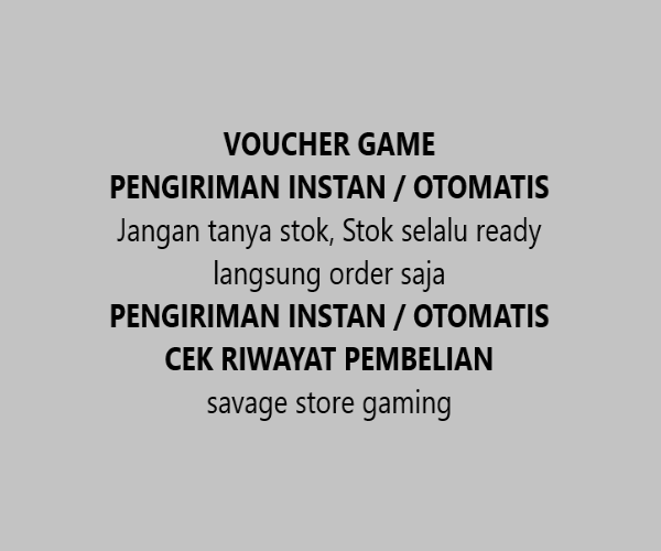 Jual UP 10 UniPin savage store gaming | VCGamers