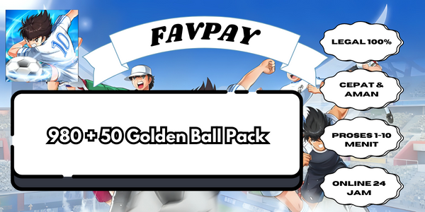 Jual 980 Golden Ball Pack Captain Tsubasa ACE FAVPAY | VCGamers